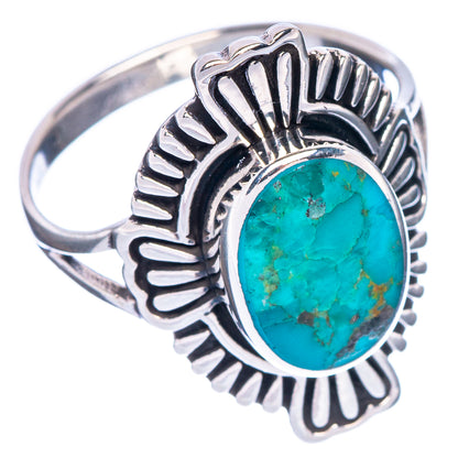 Rare Arizona Turquoise Ring Size 9.5 (925 Sterling Silver) R147079