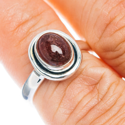 Premium Pink Tourmaline Ring Size 6 (.925 Sterling Silver)