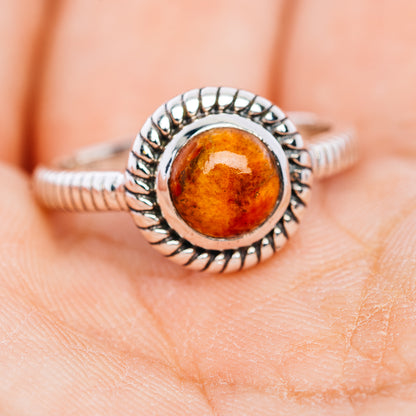 Sponge Coral Ring Size 7.5 (.925 Sterling Silver)
