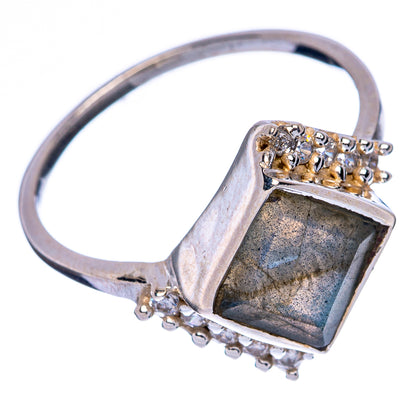Labradorite Ring Size 8.75 (925 Sterling Silver) R146174