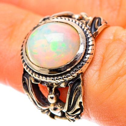 Natural Ethiopian Opal Ring Size 6.25 (925 Sterling Silver) RING138342