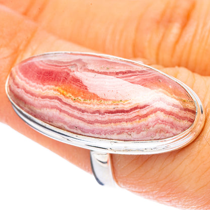 Rhodochrosite Ring Size 6.75 (925 Sterling Silver) R4224