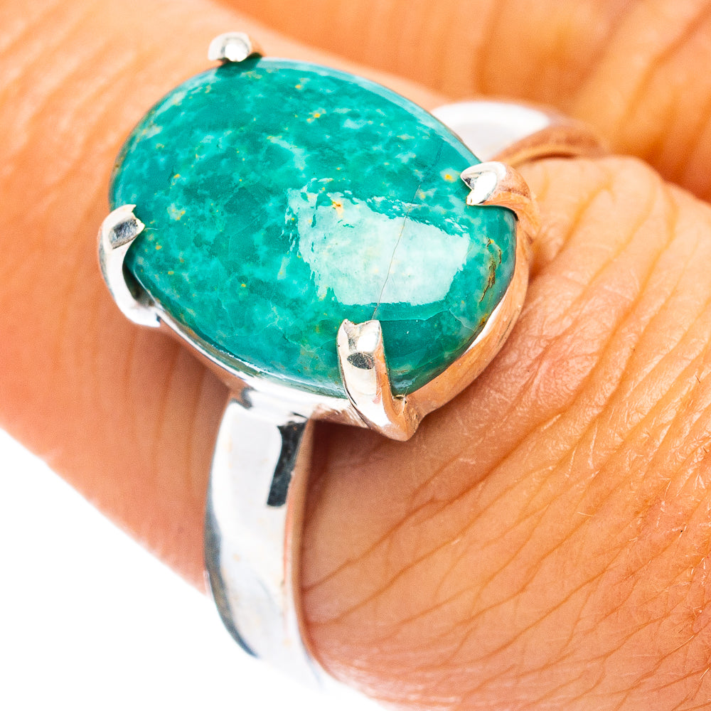 Royston Turquoise Ring Size 8 (.925 Sterling Silver)