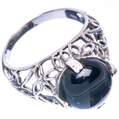 Black Onyx Ring Size 9.5 (925 Sterling Silver) R2803