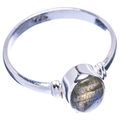Labradorite 925 Sterling Silver Ring Size 6.75 (925 Sterling Silver) R5301