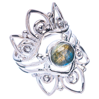 Premium Labradorite Ring Size 5.75 (925 Sterling Silver) R2629
