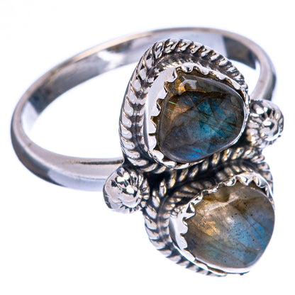 Labradorite Ring Size 6.5 (925 Sterling Silver) R146212