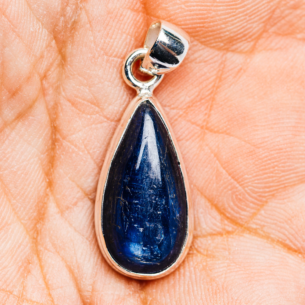 Kyanite Pendant 1 1/4" (.925 Sterling Silver)