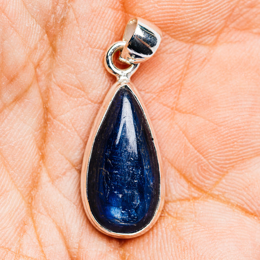 Kyanite Pendant 1 1/4" (.925 Sterling Silver)