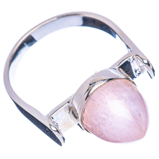 Premium Rose Quartz 925 Sterling Silver Ring Size 8 Ana Co R3635