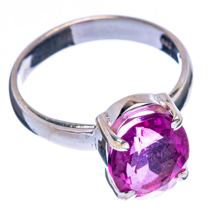 Rare Pink Apatite Ring Size 7.75 (925 Sterling Silver) R146594
