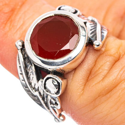 Carnelian Ring Size 5.5 (.925 Sterling Silver)
