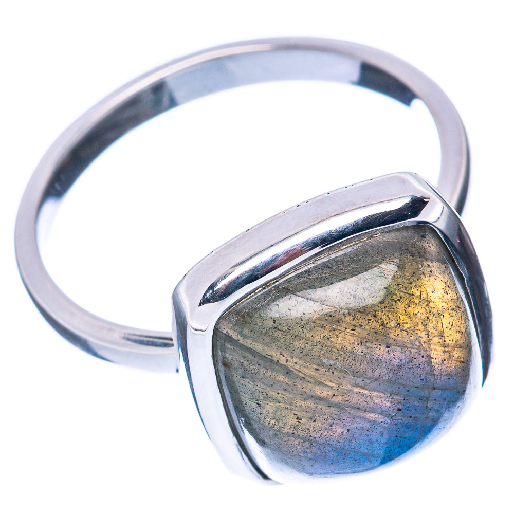 Premium Labradorite 925 Sterling Silver Ring Size 9 (925 Sterling Silver) R2672