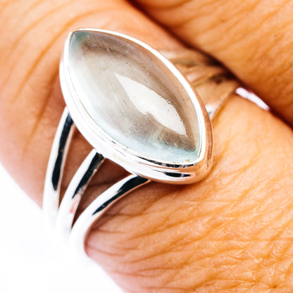 Premium Aquamarine Ring Size 10 (.925 Sterling Silver)