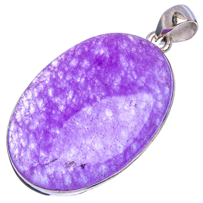 Purple Aventurine Pendants 1 3/4" (925 Sterling Silver) P43221