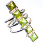 Large Peridot Ring Size 8 (925 Sterling Silver) RING143456