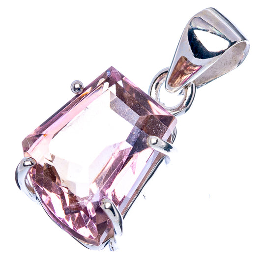 Faceted Ametrine Pendant 1" (925 Sterling Silver) P42988