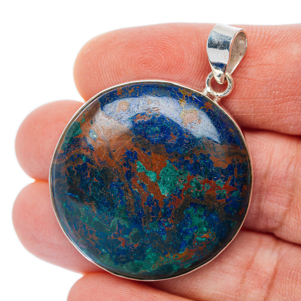 Premium Zarinite Pendant 1 3/4" (.925 Sterling Silver)