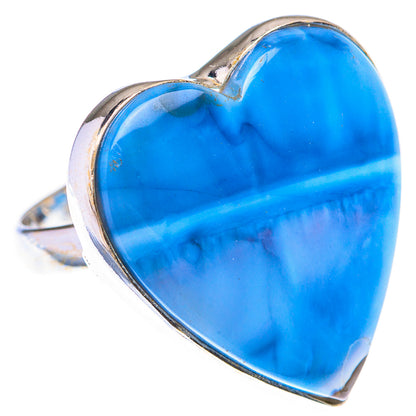 Large Owyhee Opal Ring Size 10 (925 Sterling Silver) RING140057