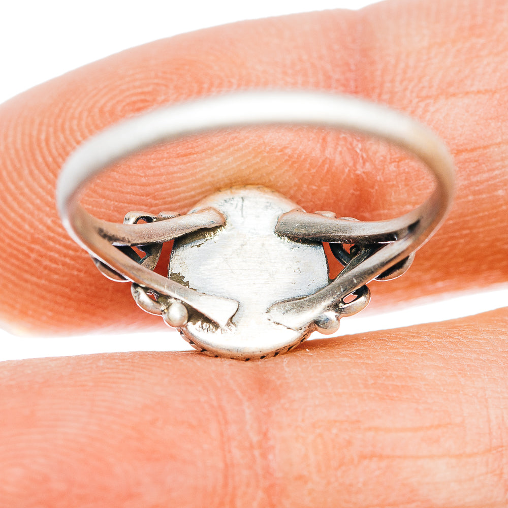 Sterling silver ring band with open gallery and braided metalwork details