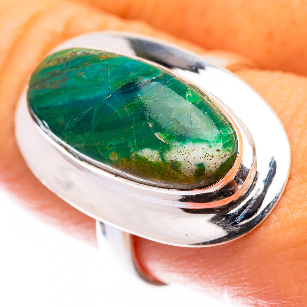 Peruvian Opal Ring Size 9.25 (925 Sterling Silver) R140710