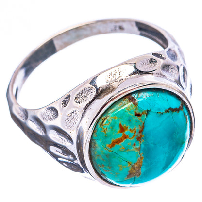 Mohave Turquoise Ring Size 9.5 (.925 Sterling Silver)