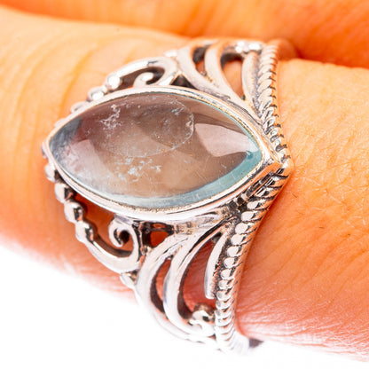 Aquamarine Ring Size 9 (925 Sterling Silver) R141526