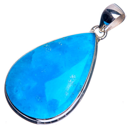 Smithsonite 925 Sterling Silver Pendant 1 7/8"