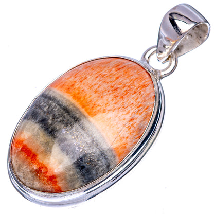 Celestobarite Pendant 1 3/8" (925 Sterling Silver) P40988