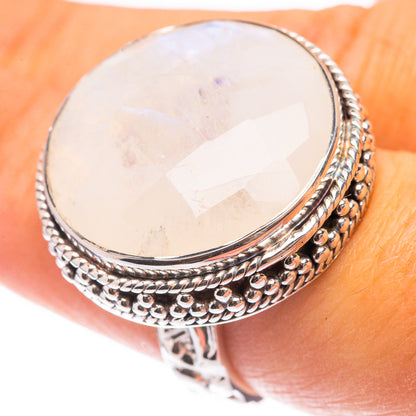 Signature Rainbow Moonstone Ring Size 7 (925 Sterling Silver) R141698