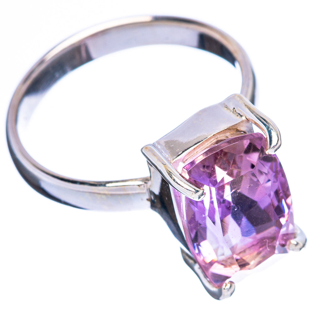 Faceted Ametrine Ring Size 6.75 (925 Sterling Silver) R4564