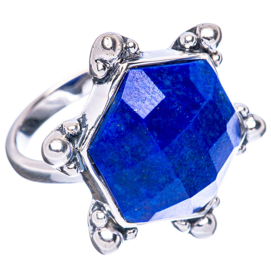 Premium Lapis Lazuli 925 Sterling Silver Ring Size 6.5 Ana Co R3560