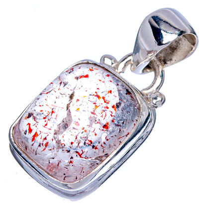 Rare Super Seven Pendant 1" (925 Sterling Silver) P39947