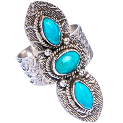 Large Sleeping Beauty Turquoise Ring Size 7 (925 Sterling Silver) R144931
