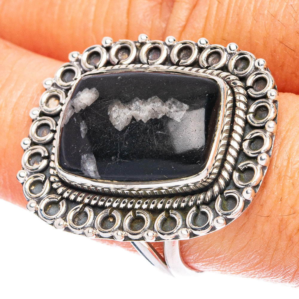 Pinolith Jasper 925 Sterling Silver Ring Size 9 (925 Sterling Silver) R6398