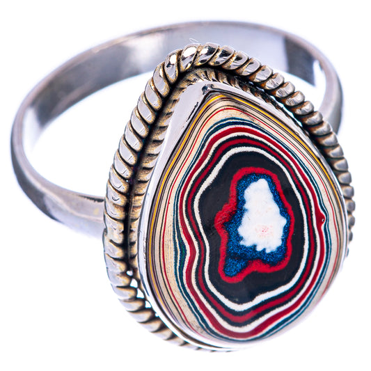 Fordite Ring Size 10 (925 Sterling Silver) R144764