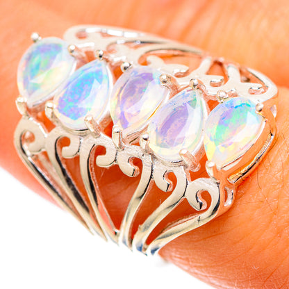 Ethiopian Opal Ring Size 7.25 (925 Sterling Silver) RING138343