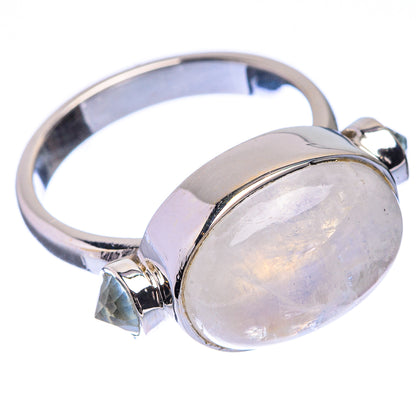 Premium Rainbow Moonstone Ring Size 6.25 (925 Sterling Silver) R141913