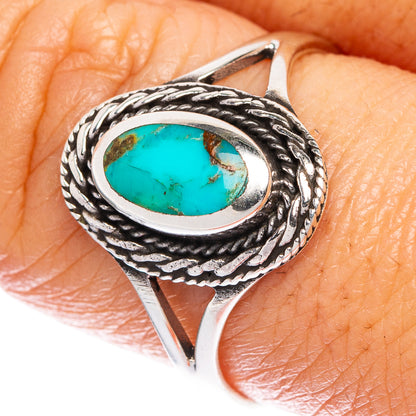 Arizona Turquoise Ring Size 8.75 (925 Sterling Silver) R1037
