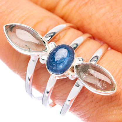 Kyanite, Aquamarine Ring Size 9.75 (925 Sterling Silver) R144765