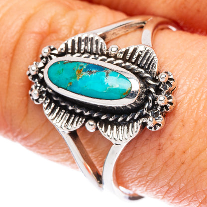 Arizona Turquoise Ring Size 9.5 (925 Sterling Silver) R2541