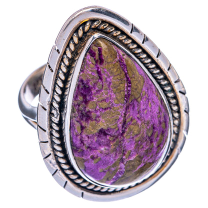 Large Charoite Ring Size 9 (925 Sterling Silver) R145300