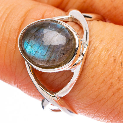 Labradorite Ring Size 8.75 (925 Sterling Silver) R146286