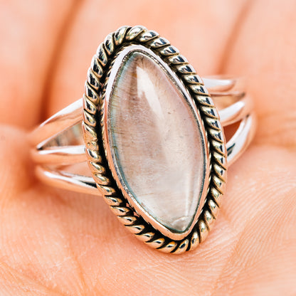 Premium Aquamarine Ring Size 7.75 (.925 Sterling Silver)