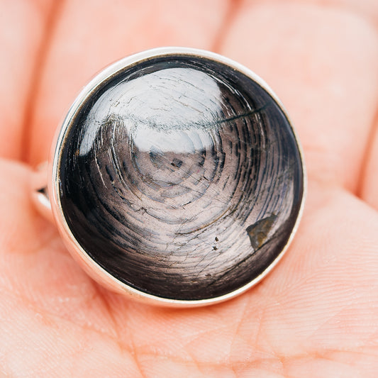 Premium Hypersthene Ring Size 9.5 (.925 Sterling Silver)