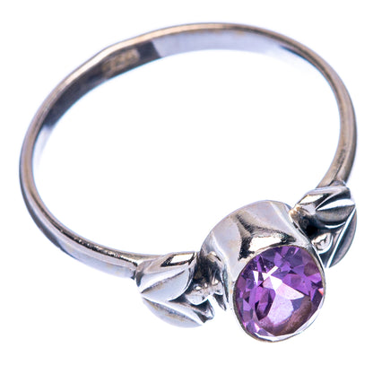 Faceted Amethyst Dainty Ring Size 5.75 (925 Sterling Silver) R145749