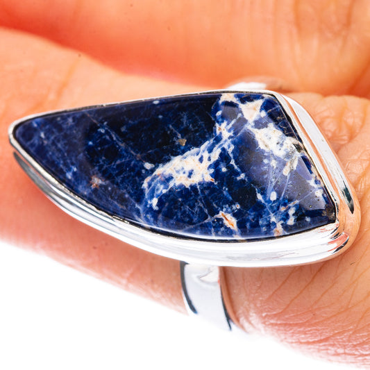 Sodalite Ring Size 6.25 (925 Sterling Silver) R3003