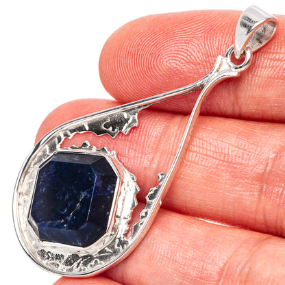 Asc Premium Sodalite Pendant 2" (925 Sterling Silver) P42251
