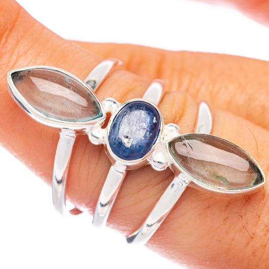 Kyanite, Aquamarine Ring Size 8 (925 Sterling Silver) R144880
