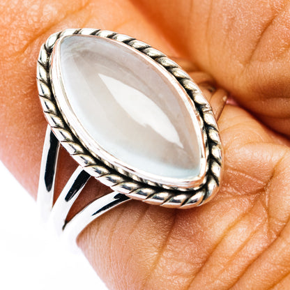 Premium Aquamarine Ring Size 5.75 (.925 Sterling Silver)